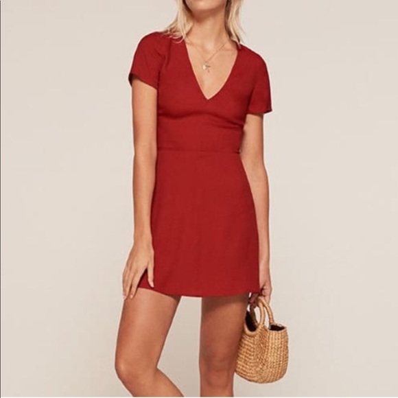 Reformation Dresses & Skirts - Reformation Red Mini Dress.